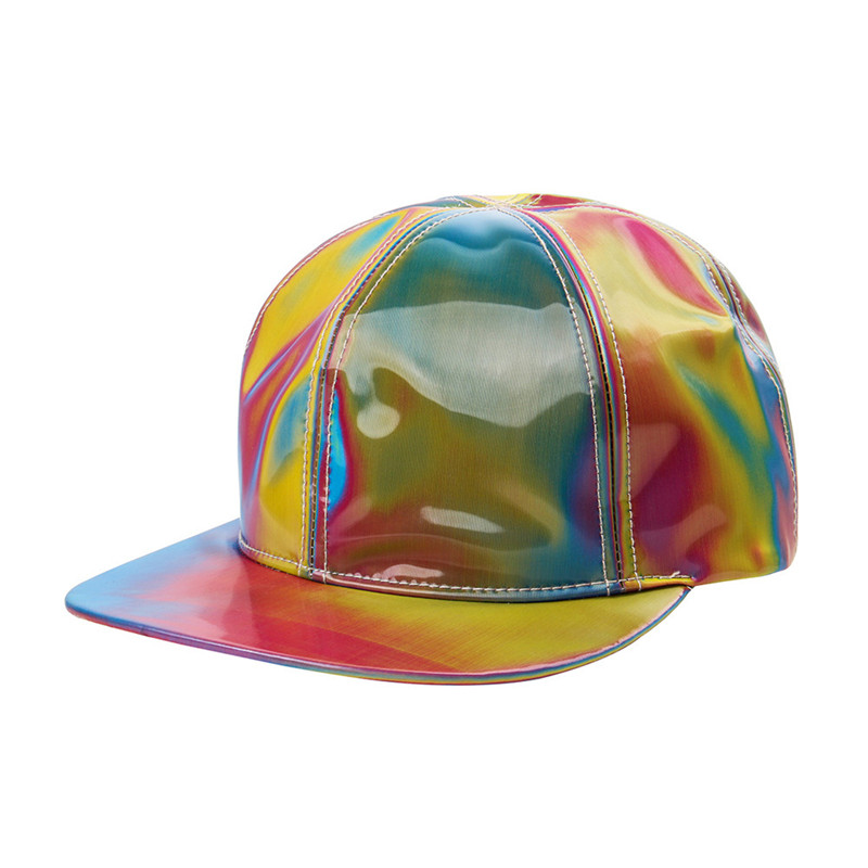 Colore arcobaleno che cambia cappello cappello Torna al futuro prop bigbang G-Dragon berretto da baseball