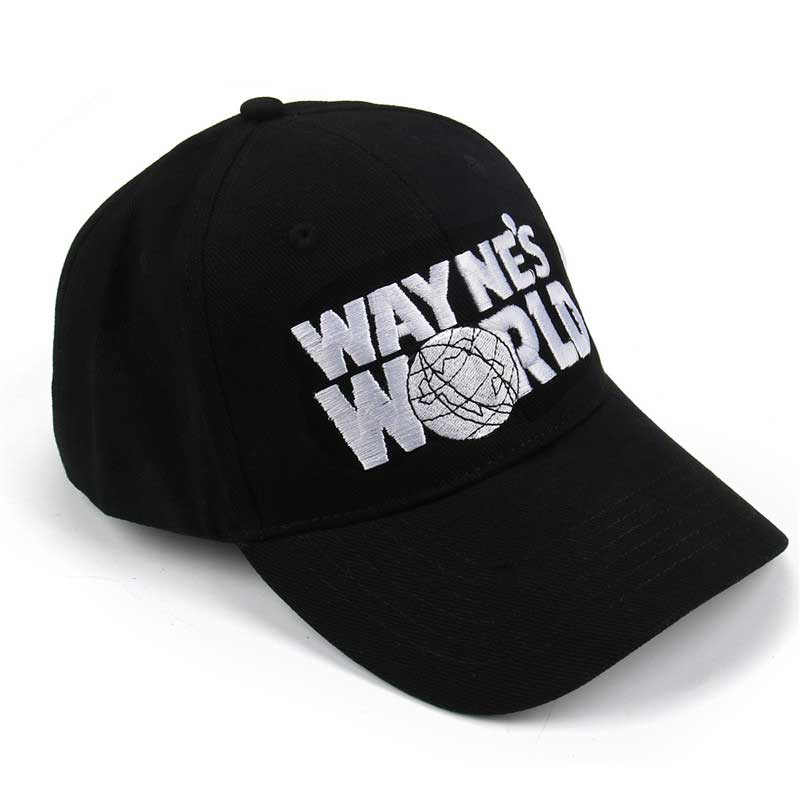 di Wayne Mesh Cap Cosplay di stile di protezione del cappello del mondo nero berretto da baseball Costume Moda ricamato Trucker cappello unisex di misura adattabile