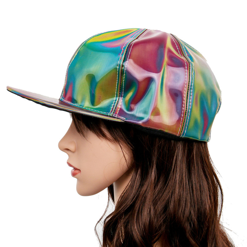 Colore arcobaleno che cambia cappello cappello torna al futuro prop bigbang G-Dragon berretto da baseball