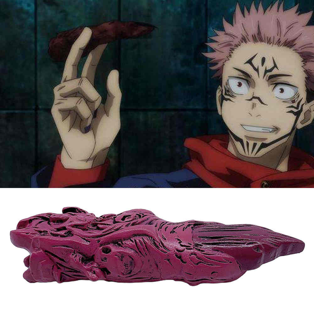 anime jujutsu kaisen cosplay sukuna ryoumen re delle curses finto dito resina oni costume puntelli