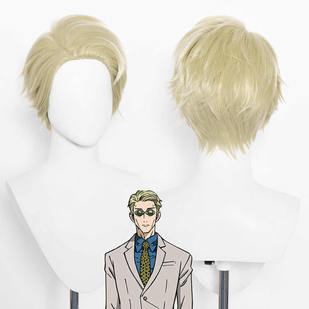 anime jujutsu kaisen nanami kento cosplay parrucca capelli scuri capelli Masquerade